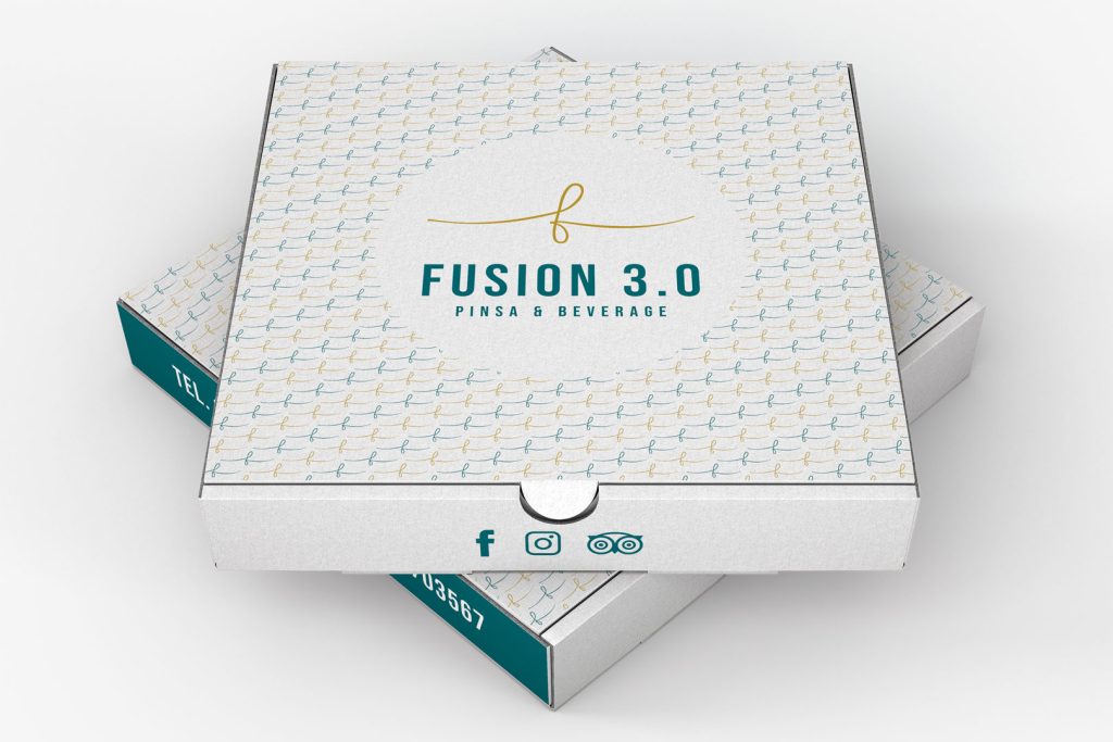 Packaging design cartone per pizze 2